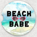 Car Coaster Set - Beach Babe