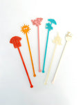 Summer Stir Sticks - Beach Set